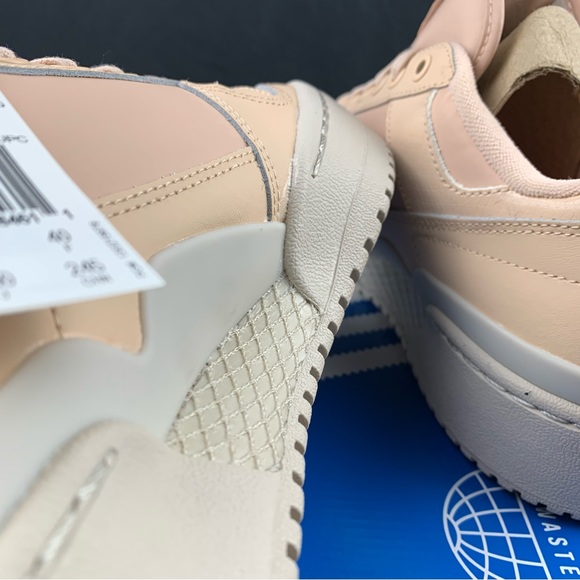 Adidas Forum Bold Platform Sneakers Pale Pink Womens - Picture 11 of 14
